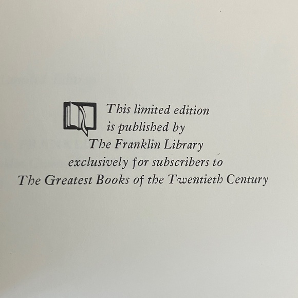 The Poetry of Robert Frost from the Franklin Library . Excellent condition. - Picture 5 of 6